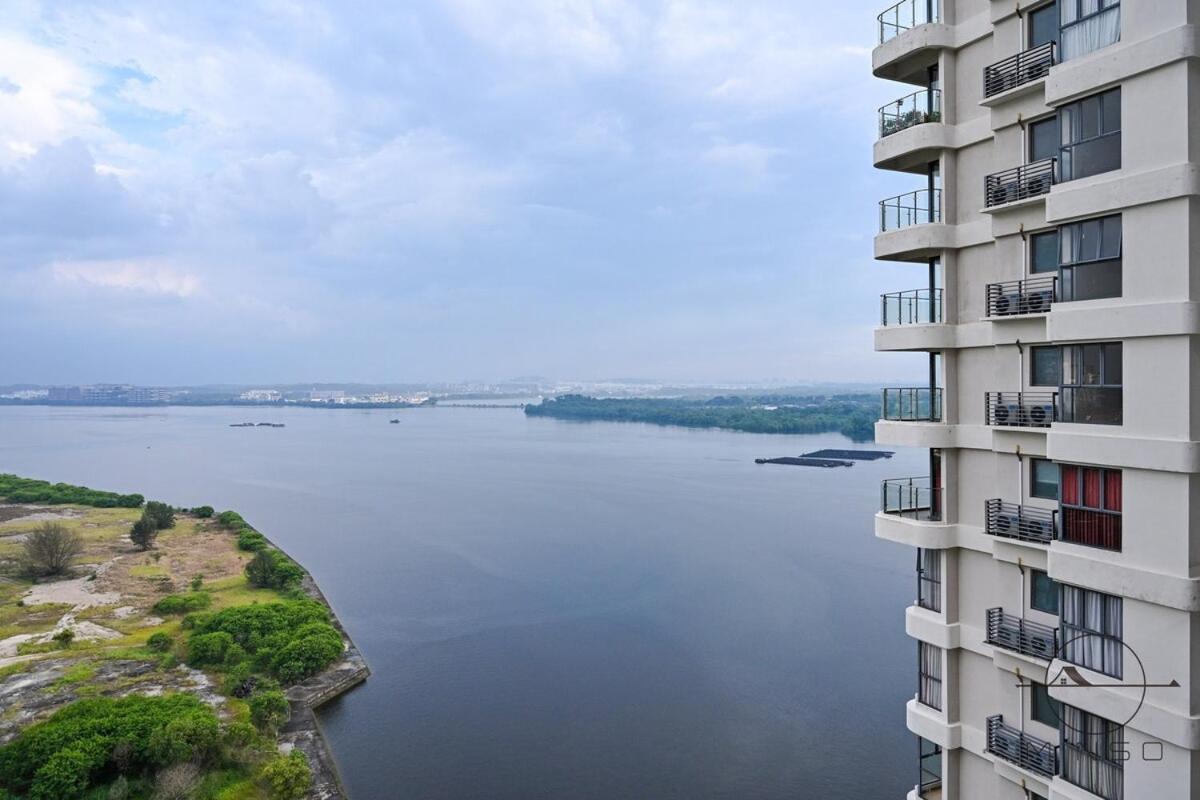 Kingsbay B #5Pax #Vintagewood #Highfloor Leilighet Johor Bahru Eksteriør bilde